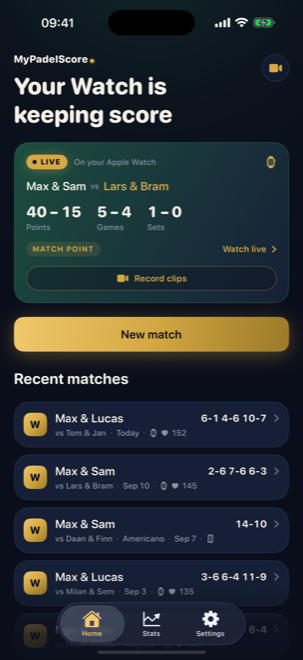 Follow your Watch live on the phone.